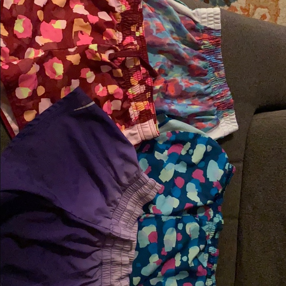 Girls athletic shorts